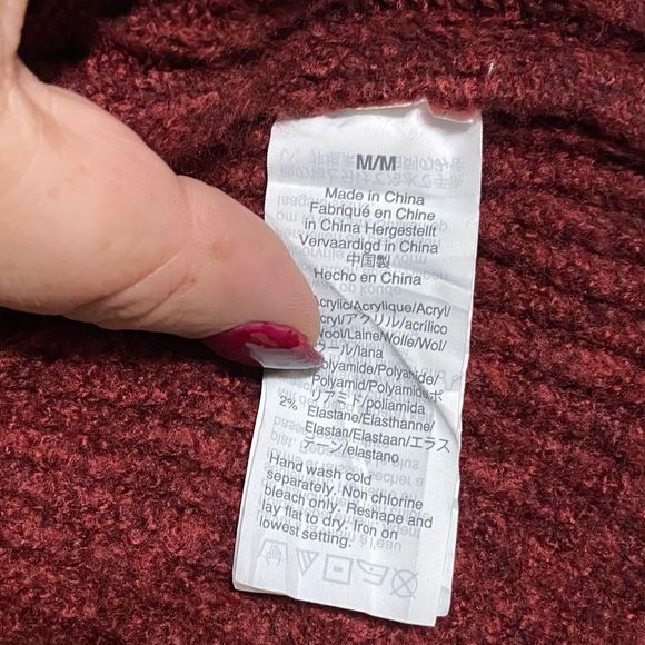 MADEWELL SZ MD Peplum Pullover Sweater - Picture 4 of 4